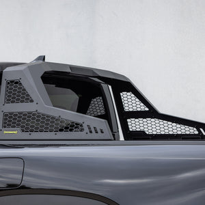 close up of ironman 4x4 aluminium sports bar for byd shark 6