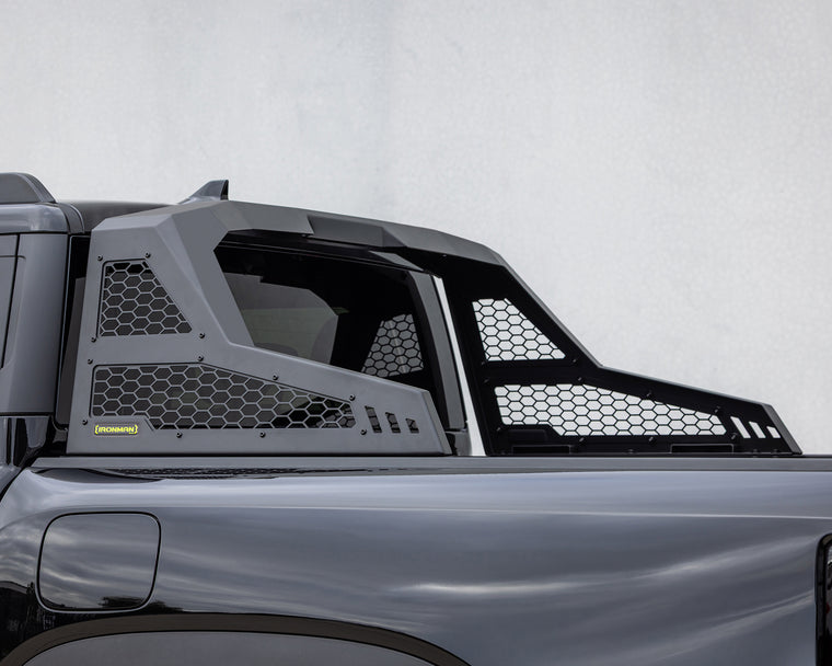 close up of ironman 4x4 aluminium sports bar for byd shark 6