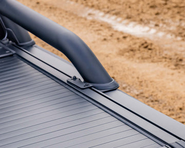 ironman 4x4 slide-away roller shutter sports bar adaptor - inside angle