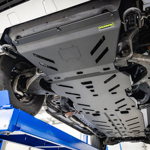 byd shark 6 underbody with protective ironman 4x4 aluminium bash plates