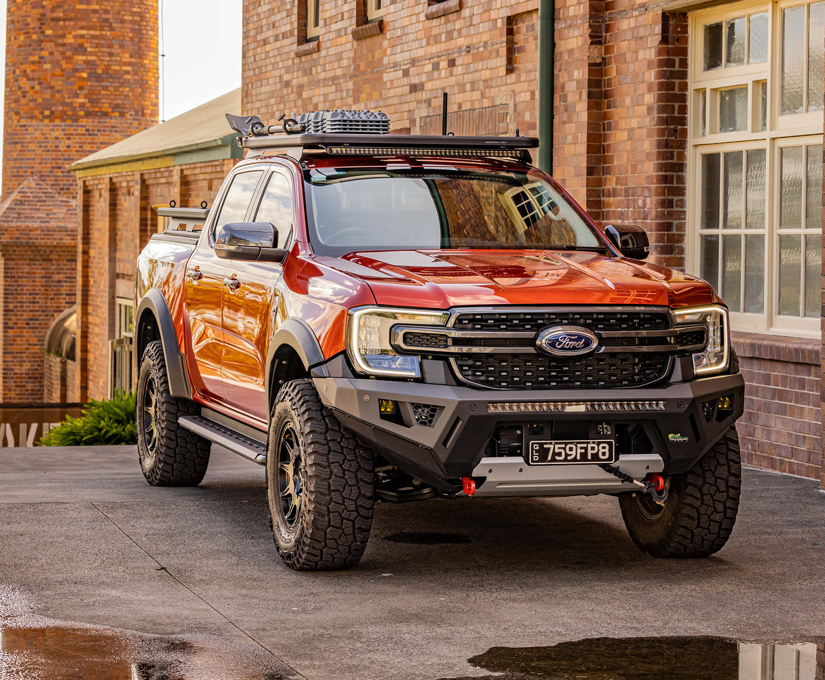 Custom Ford Ranger Stepside Steel 4x4 Premium Side Steps for Ford Ranger Next Gen 2022+ – IRONMAN ...