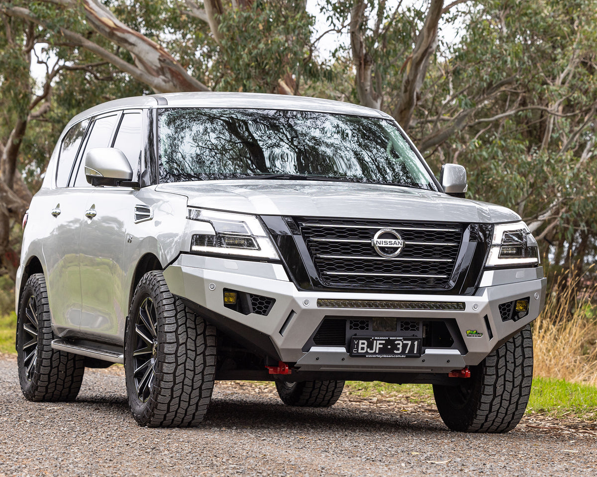 Raid Bar for Nissan Y62 Patrol | S5 with Light Kit – IRONMAN 4X4 Australia