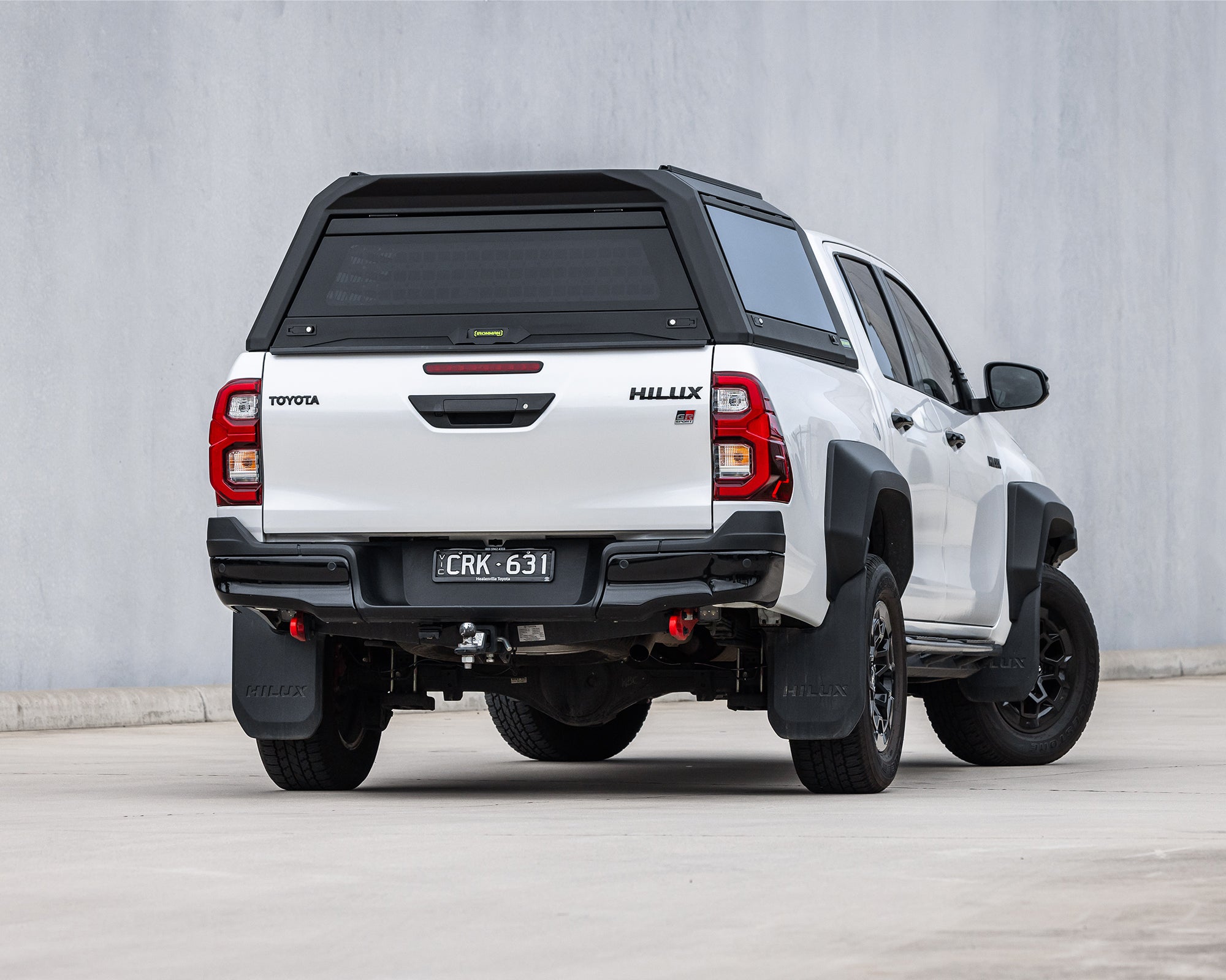 Raid Aluminium Ute Canopy Toyota Hilux N80 2015 Glass Windows