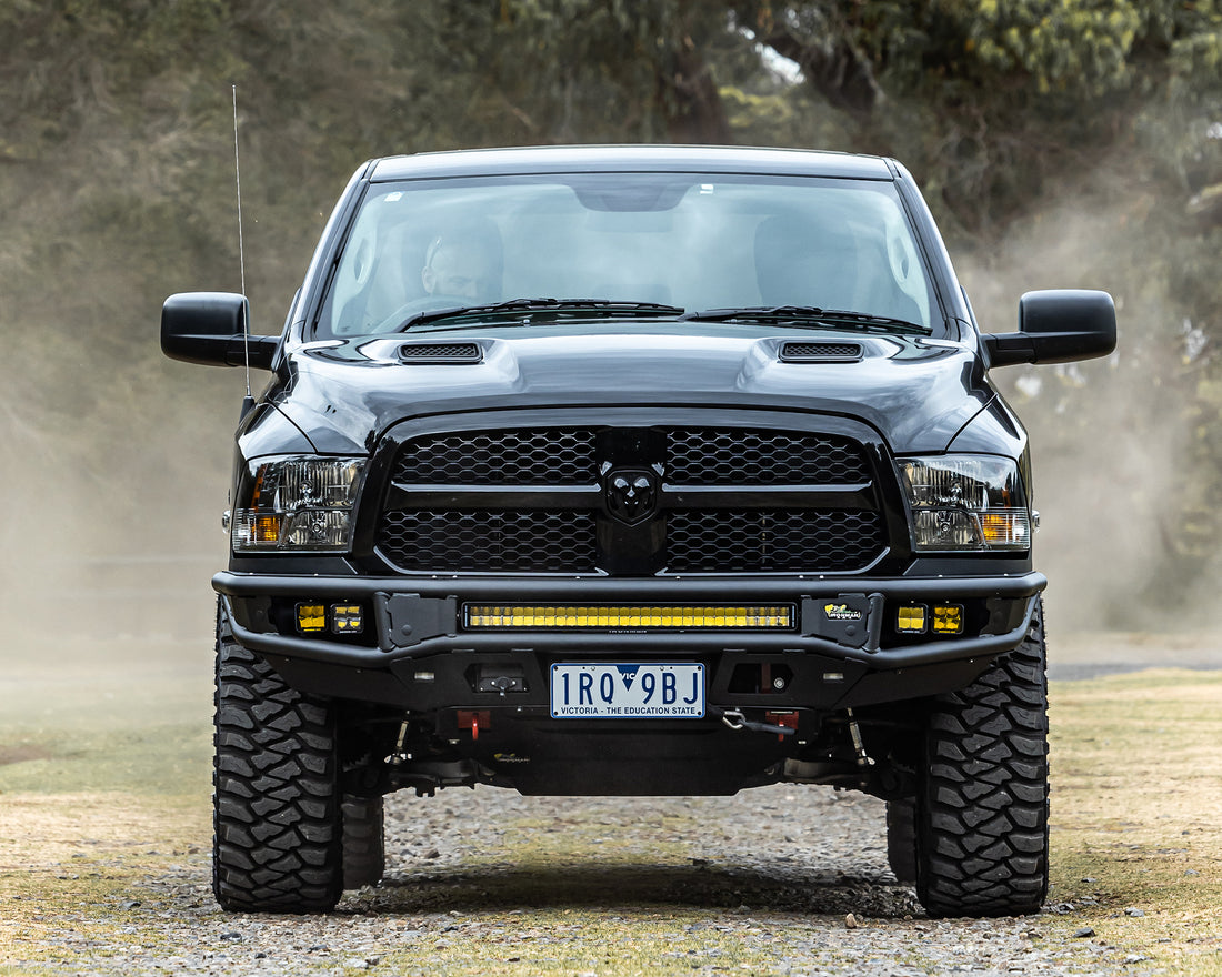 RAID Bull Bar & Lights Kit for RAM 1500 DS (14+) | BBR075K – IRONMAN ...