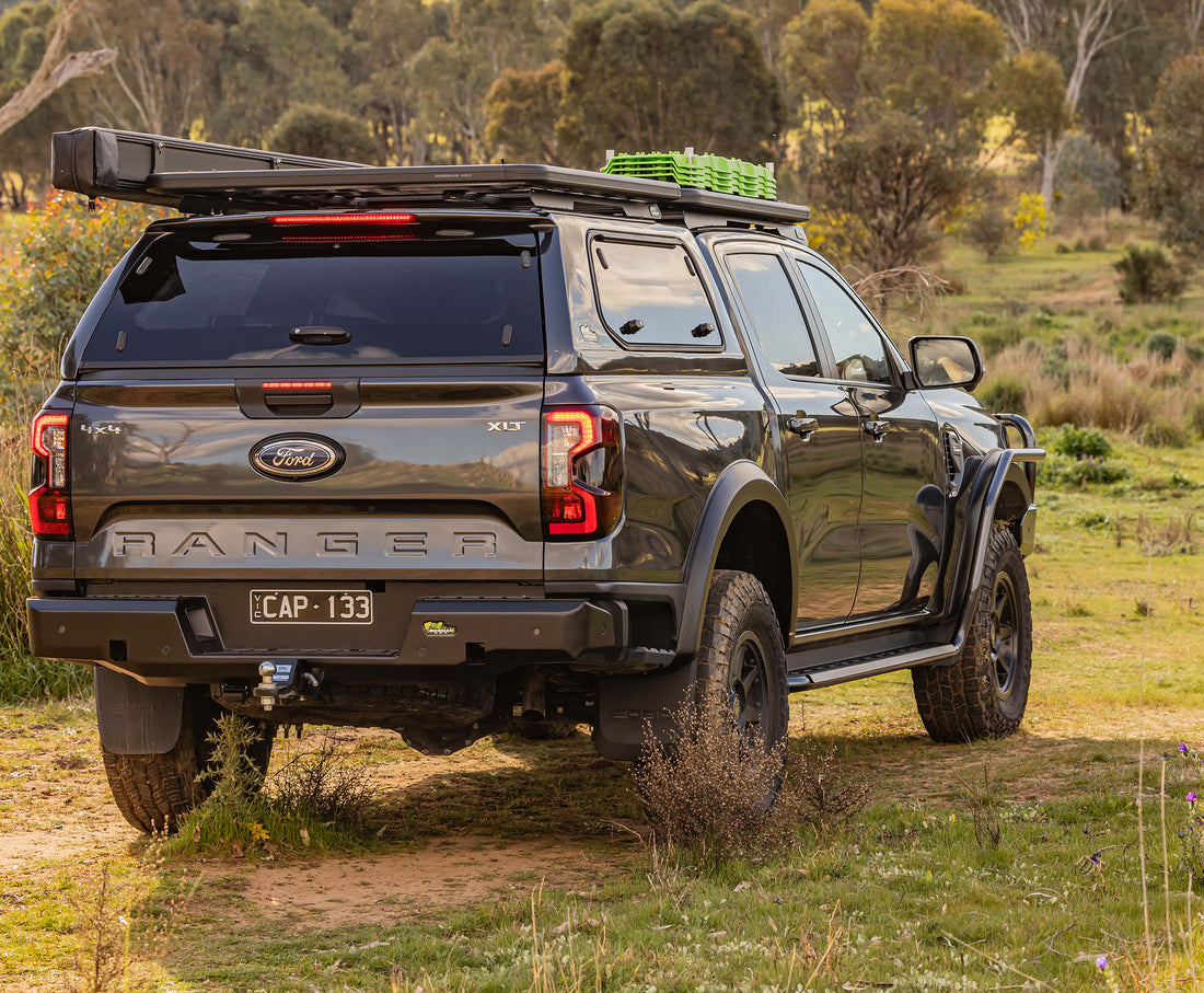 Steel 4x4 Side Steps & Rails for Ford Ranger PX - PX3 – IRONMAN 4X4 ...