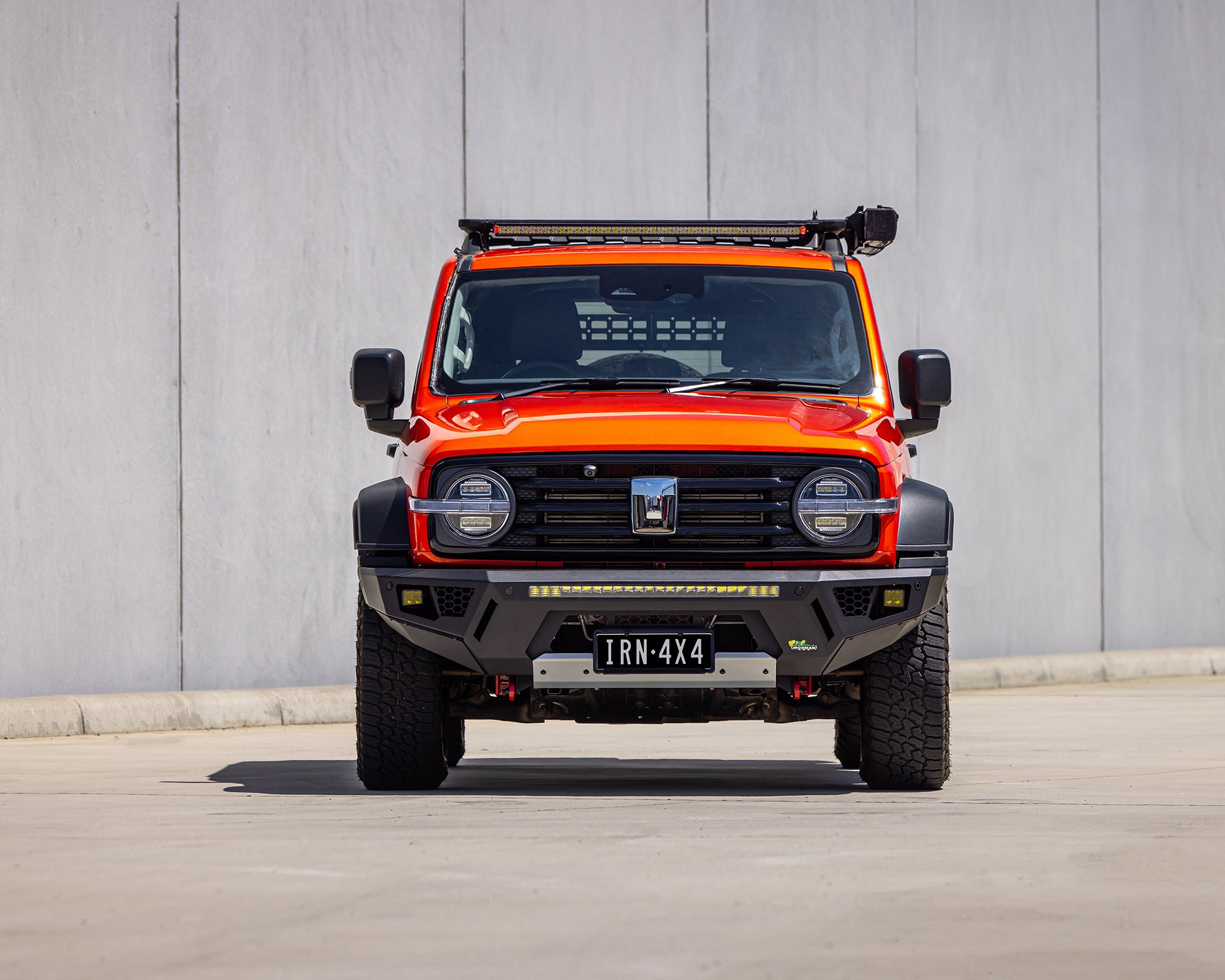 Raid Bull Bar & Lights Kit