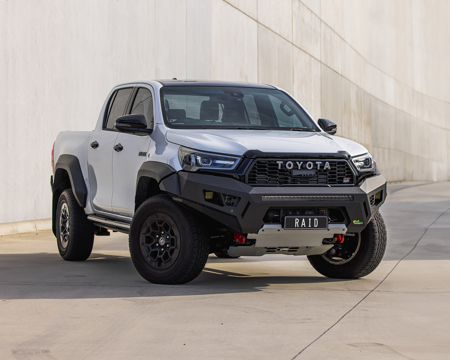 Raid Bull Bar for Toyota HiLux GR Sport (23+)| BBR118 – IRONMAN 4X4 ...