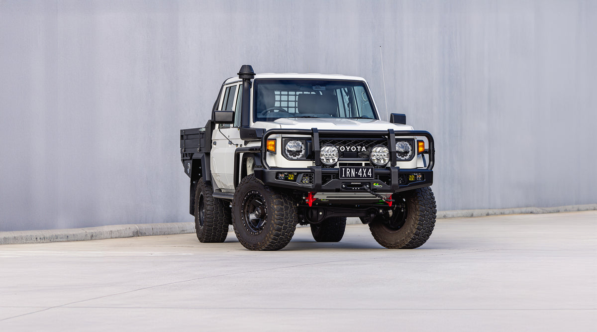 Bull Bars for Toyota LandCruiser 79 Series Dual Cab 2024+ – IRONMAN 4X4 ...