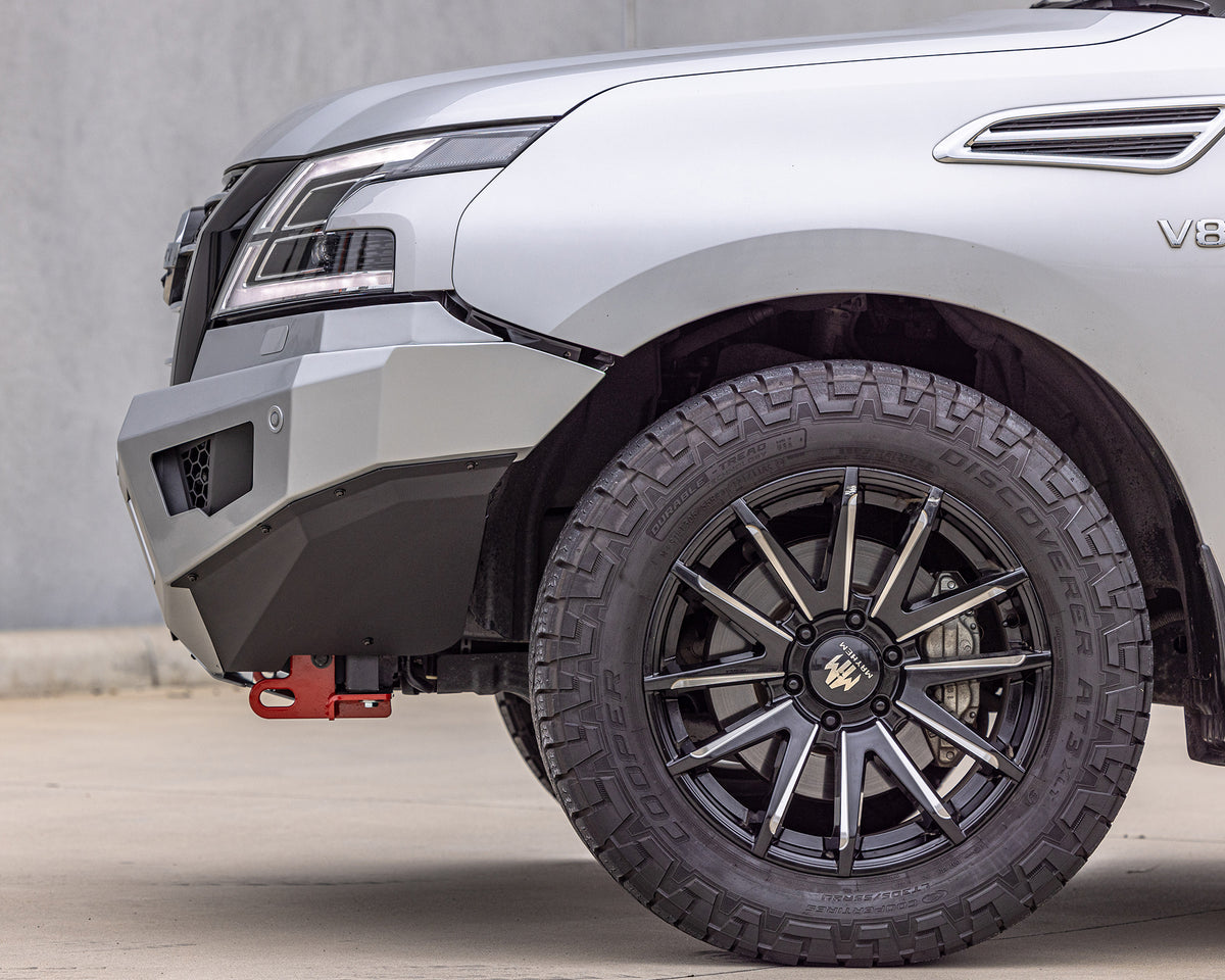 Raid Bar for Nissan Y62 Patrol | S5 with Light Kit – IRONMAN 4X4 Australia